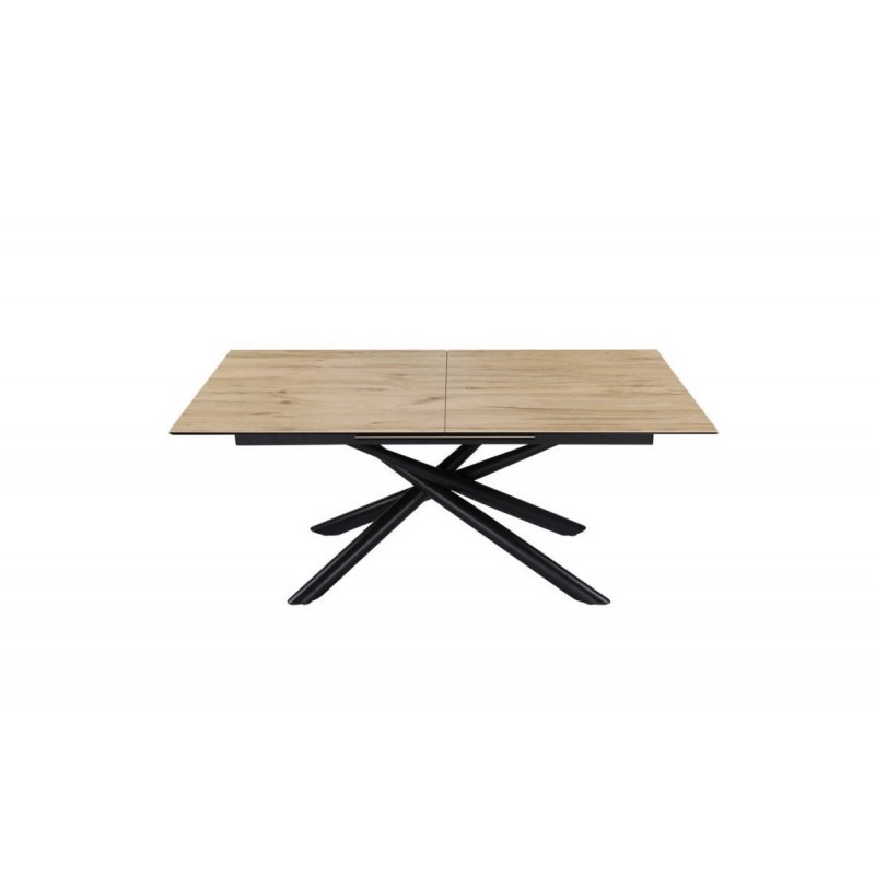 OLYMPE - Table avec 2 allonges 