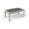 IZA - Table tonneau 3 allonges papillon 