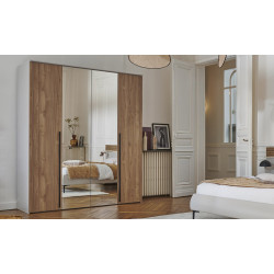 Toscane - Armoire 4 portes 