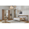 Toscane - Armoire 4 portes 