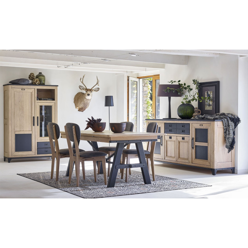 Factory - Table de séjour extensible 
