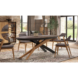 Escale - Table ovale extensible 