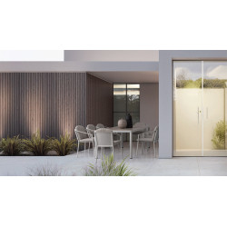 Unisse - Set table et 8 chaises 