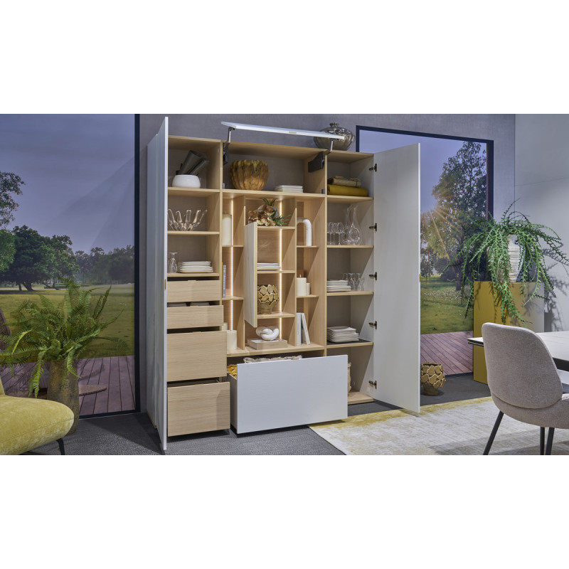 Ecrin - Meuble de rangement avec porte centrale 