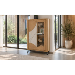 Riviéra - Vitrine 2 portes 