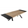 TOUAREG - Table plateau arbre 200 x 105 