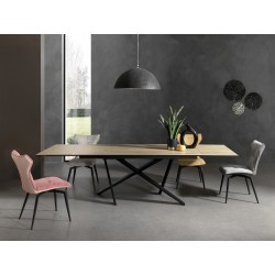 ORREST - Table avec 2 allonges 