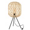 2022 - Lampe Trepied Ronde Bambou 